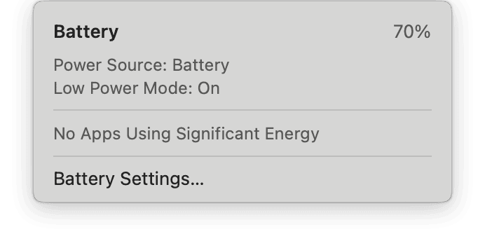在 Mac 上使用低功耗模式的快速指南